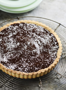 tarte Haupia chocolat